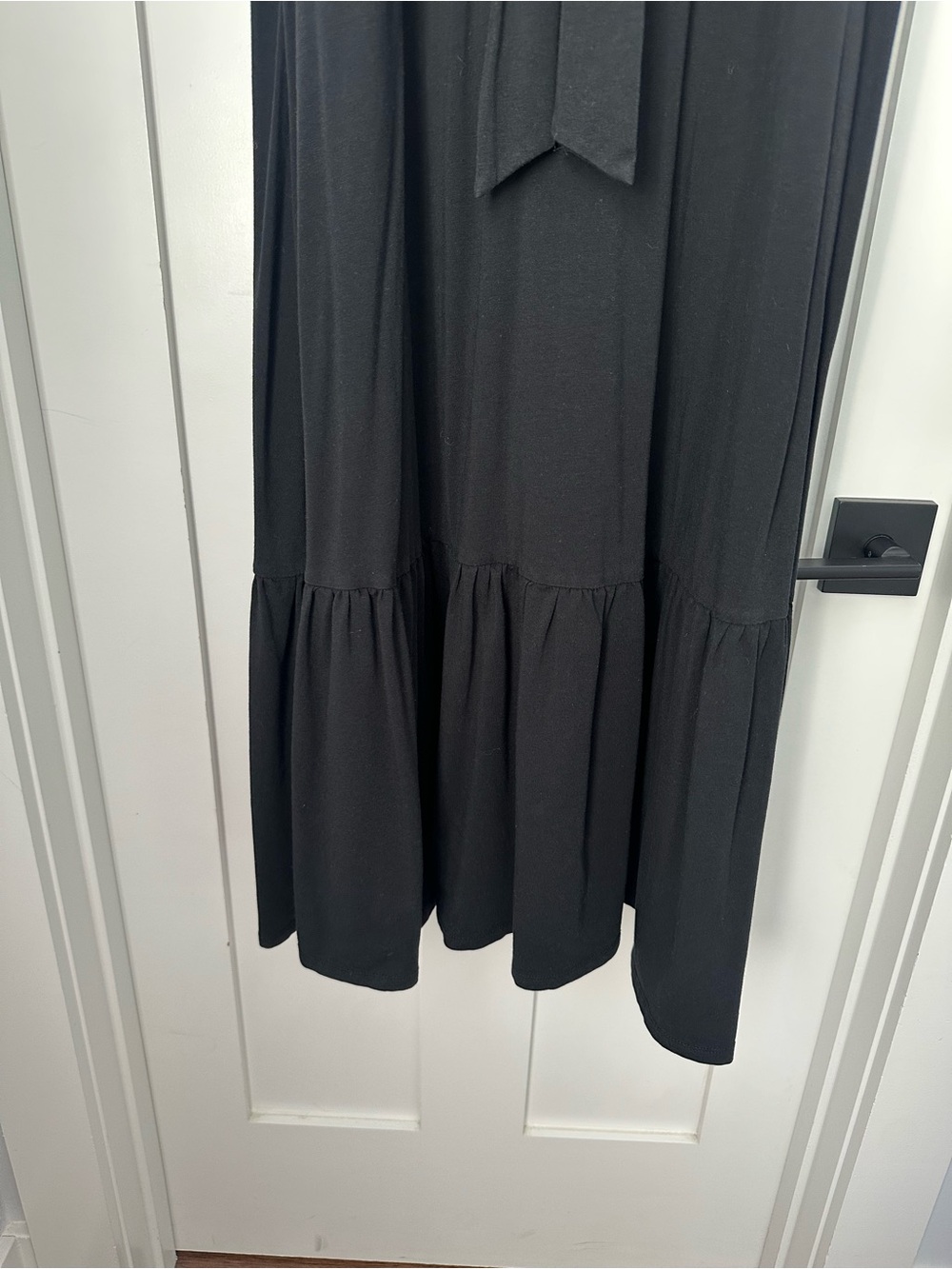 a new day Black Halter Tie-Waist Maxi Dress - Picture 3 of 4